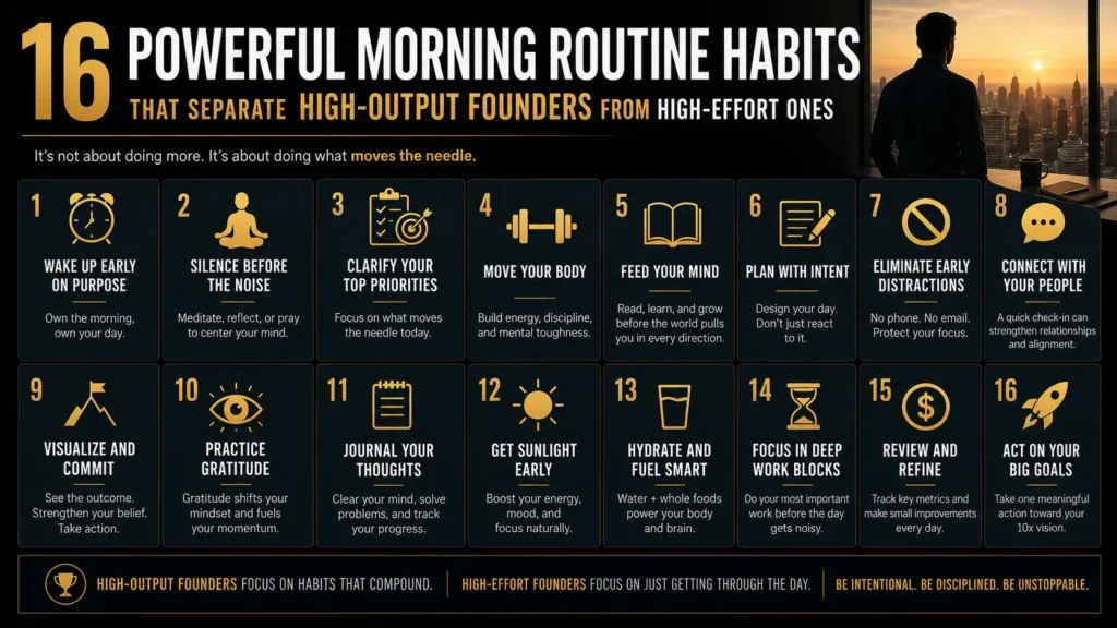 morning routine
