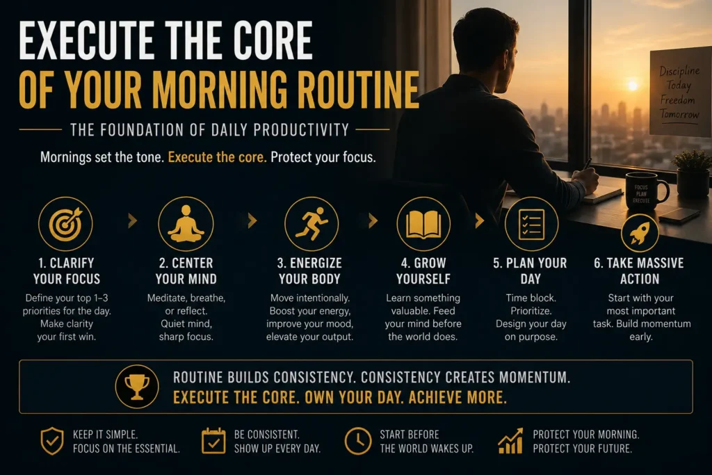 morning routine